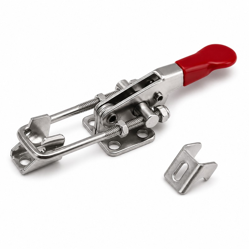 Adjustable Toggle Clamp Latch, 304 Stainless Steel or Galvanized Iron