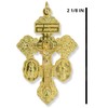 Bulk Pack of 5 - Triple Threat Pardon Crucifix St