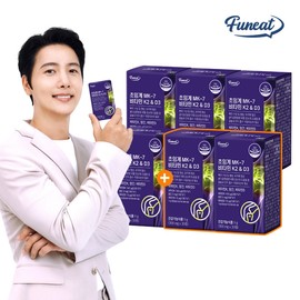 Bone Health Supercritical Menaquinone MK-7 Vitamin K2 + D3 4+2 Month Supply (180 Tablets) / Contains Low-Temperature Supercritical Extracted Manganese and Seaweed Calcium / 뼈건강 초임계 메나퀴논 MK-7 비타민 K2 + D3 4+2개월분 (180정)  저온 초임계 추출 망간 해조칼슘 함유