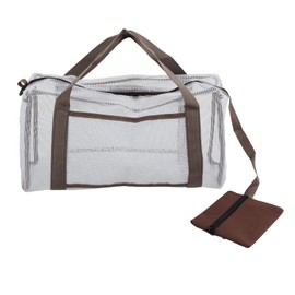 Mesh Beach Bag Extra Large Lightweight Quick Dry Outdoor Beach Toy Storage Bag for Family 20in / 50.8cm