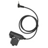 7.1mm Telescopic Throat Microphone Earpiece U94 PTT Suitable for Yaese