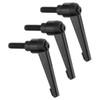 sourcing map 3Pcs M8 x 20mm Adjustable Knobs Handle Male
