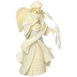 Foundations Loss & Comfort Angel Stone Resin Figurine, 9.25”