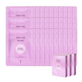 Shrimp (30매)쉬림 펩타이드 안티링클 마스크팩 /주름개선 미백기능성 (30 sheets) Shrimp Peptide Anti-Wrinkle Mask Pack / Wrinkle Improvement and Whitening Functional