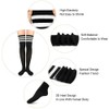 DRESHOW Women's Extra Long Socks, Over Knee Socks, Long Striped