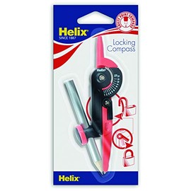 Helix Locking Compass (Assorted Colours)