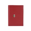 Sergio Tacchini Men's Genuine Leather Vertical Wallet Slim Wallet with