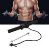 Forearm Wrist Roller Iron Muscle Strength Weight Bearing Rope Forearm