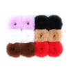 Pack of 10 Plush Hair Bobbles Fluffy Elastic Hair Bobbles