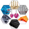 JYINCPED PVC Pipe Reamer 3/4 Inch & 1 Inch Head,