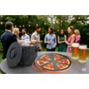 Cookstone 12" deep dish pizza pan with copper handles |
