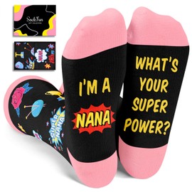 Funny Grandma Socks Granny Gifts, Mothers Day Gifts For Grandma, Nana Gifts From Grandkids Grandchildren, Birthday Gifts For Grandma