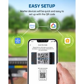 DEWENWILS Matter 300W Smart Landscape Lighting Transformer, 120V AC to 12V/14V AC, WiFi Low Voltage Transformer, 3 Independent Outputs, Compatible with Alexa, Google Assistant,Smarttings