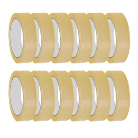 G4GADGET 12 pack of Clear Packing Tape Strong Quality Tape 24mm x 40meter