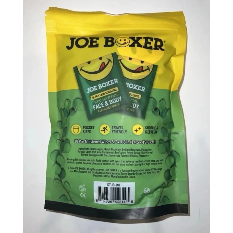 Joe Boxer 2 X Joe Boxer Eucalyptus Face & Body