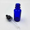 20ml Dropper Bottle (Blue) Cosmetic Container Oil Empty Bottle 5ea