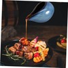 Zerodeko Ceramic Sauce Pitcher Gravy Boat for Custard Beautifully Crafted