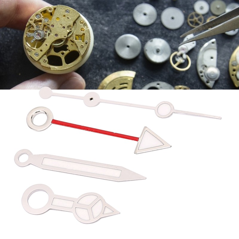 Luminous Watch Hands Hour Minute Second Hands Watch Accessories for