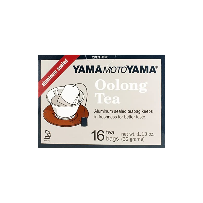 Yamamotoyama Oolong Tea, 16 bags (Pack of 6)