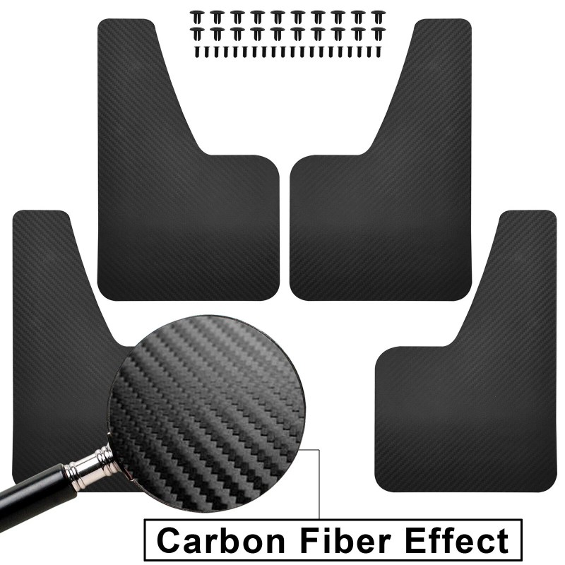 Unbranded 4Pcs Front & Rear Splash Guards Mud Flaps Mudguards