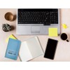 Antartik Notebook with elastic band, hardcover, A6 sheets, squared, light