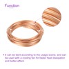DMiotech 4mm x 5mm Long 3.0 M Refrigerator Copper Pipe