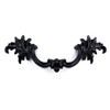 Jetland French Provincial Drawer Pulls - 6-Pack, Flat Black, 2-1/2"