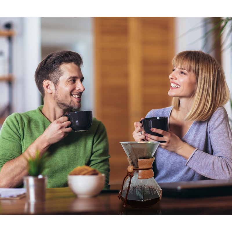 AGOGO Pour Over Coffeemaker Set Classic Series with Filter 8