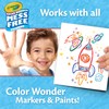 Crayola Color Wonder Mess Free Coloring Pages (50ct), Create Your