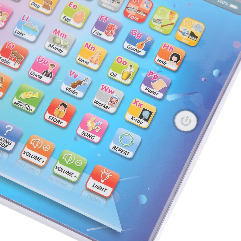 Kids Learning Tablet Full English Teaching Touch Voice Learning Tablet