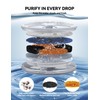 6 Pack Cat Water Fountain Filter & 6 Pack Pump