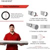 Klimapartner RK 160 - In-line Backdraught Shutter Vent for Extractor