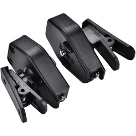 CYTGOUPER 2PCS Adjustable Glasses Light Attachment with Convex Barrier, 360-Degree Rotatable Light Glasses, Portable Eyeglass Clip Lamp for Night Fishing and Reading