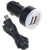 PK Power Car DC Adapter + USB Charging Cable for