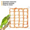 MiOYOOW Bird Rope Net, Cotton Rat Climbing Rope Ladder Bridge