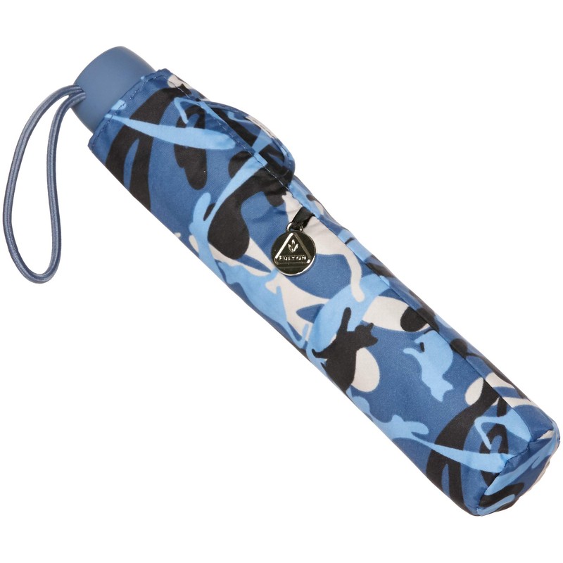 Fulton Women's Rain Umbrella, Folding Umbrella, blue (navy blue)