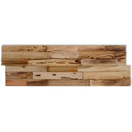 SKM Wall Cladding Panels 10 pcs 1.03 m² Recycled Teak Wood (Weight-9KG)