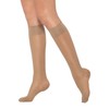 Healthweir Sheer Compression Stockings for Women 15-20 (EU 18-22) mmHg