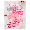 Verdusa Girl's 5 Pack Training Bras Cute Graphic Scoop Neck