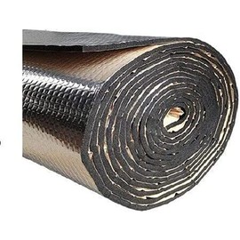 Thermal Heat Guard Sound DEADENING Adhesive Reflective AUTO Insulation CAR Truck Van SUV RV Vehicle Sound Deadener MAT PAD Exhaust Muffler Hood Door Trunk Waterproof 1/4INCH Thick 48 INCH X 5FT