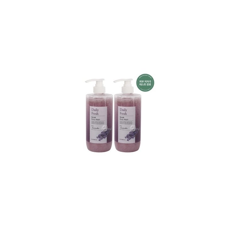 (1+1) Food A Holic Daily Fresh Scrub Body Wash Lavender