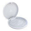 ZIZNBA (2 Pack) Retainer Case,Solid Orthodontic Retainer Case-White