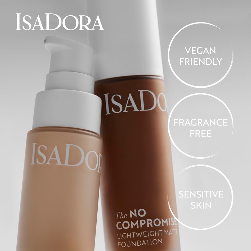 No Compromise Lightweight Matte Foundation (7N, 30 ml)