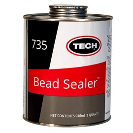 Stop Tire Leaks Around The Bead - Natural Rubber Bead Sealer Fills and Seals Leaks Between The Bead and Rim (1qt)