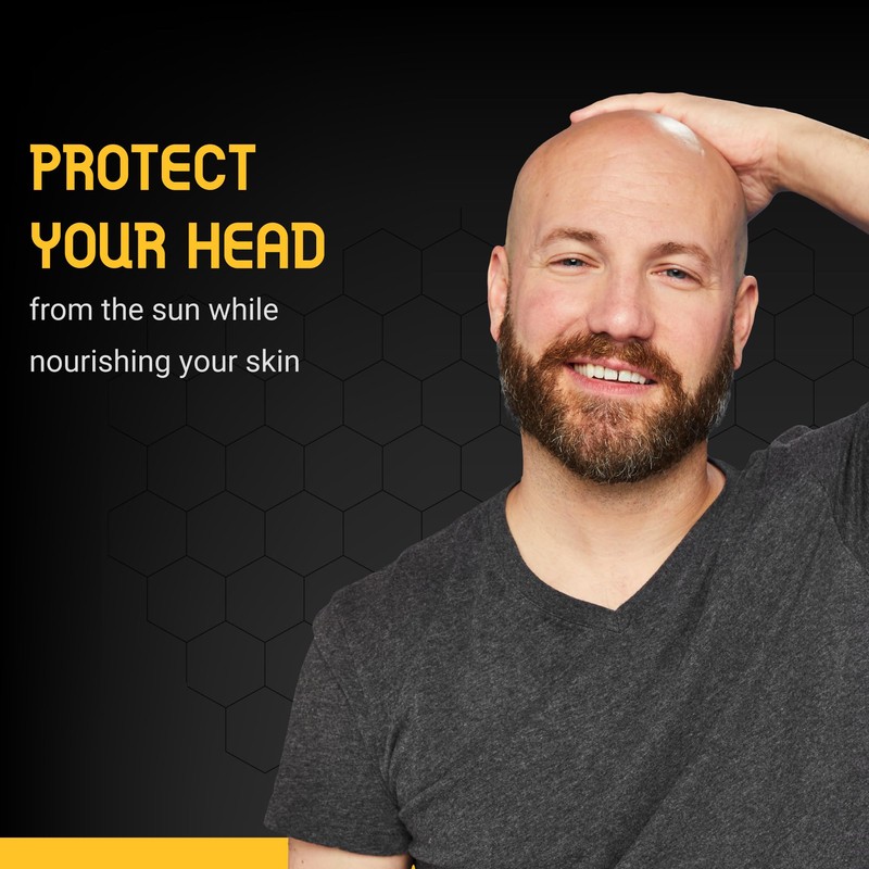 Bee Bald SMOOTH PLUS Head & Face Moisturizer with SPF