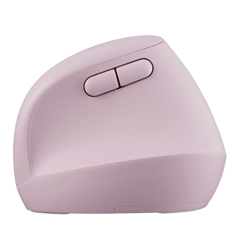 Digio2 Z4521 Mini Ergonomic Bluetooth Mouse, Quiet, 5 Buttons, BlueLED,