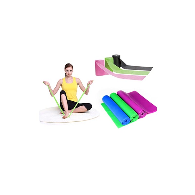 KOMBIUDA Workout Bands Resistance Elastic Exercise Bands for Strength Training