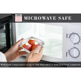 JMS we create smile Pack of 200 - Aluminum Foil Pans, Foil Containers,Roasting Trays for Baking, Storage of Food, Heavy Duty Large Foil Trays Ideal for BBQ's Buffets and Parties (120 ML)