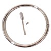 Cuffstore 19" Stainless Steel Slave Collar Locking Eternity Collar 24/7