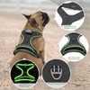 Vizbrite Rechargeable LED Dog Harness - No Pull, 4 Point
